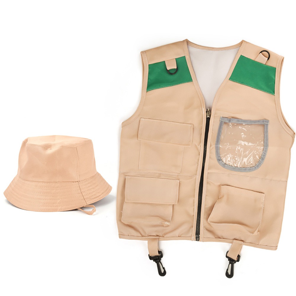 Outdoor Adventure Kit For Kids - Kit Esploratore Multicolore con Cappello e