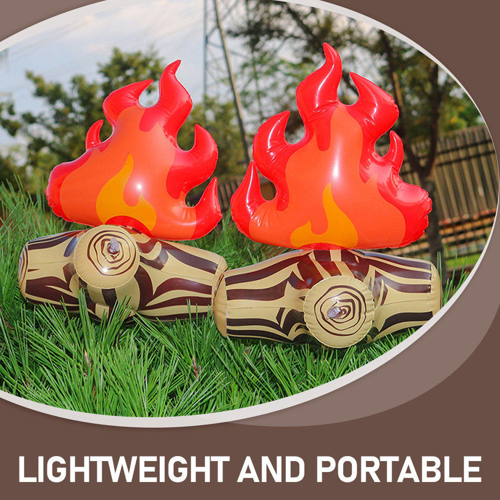 Outdoor Adventure Birthday Party - Set di 4 Fiammiferi Gonfiabili Compatti