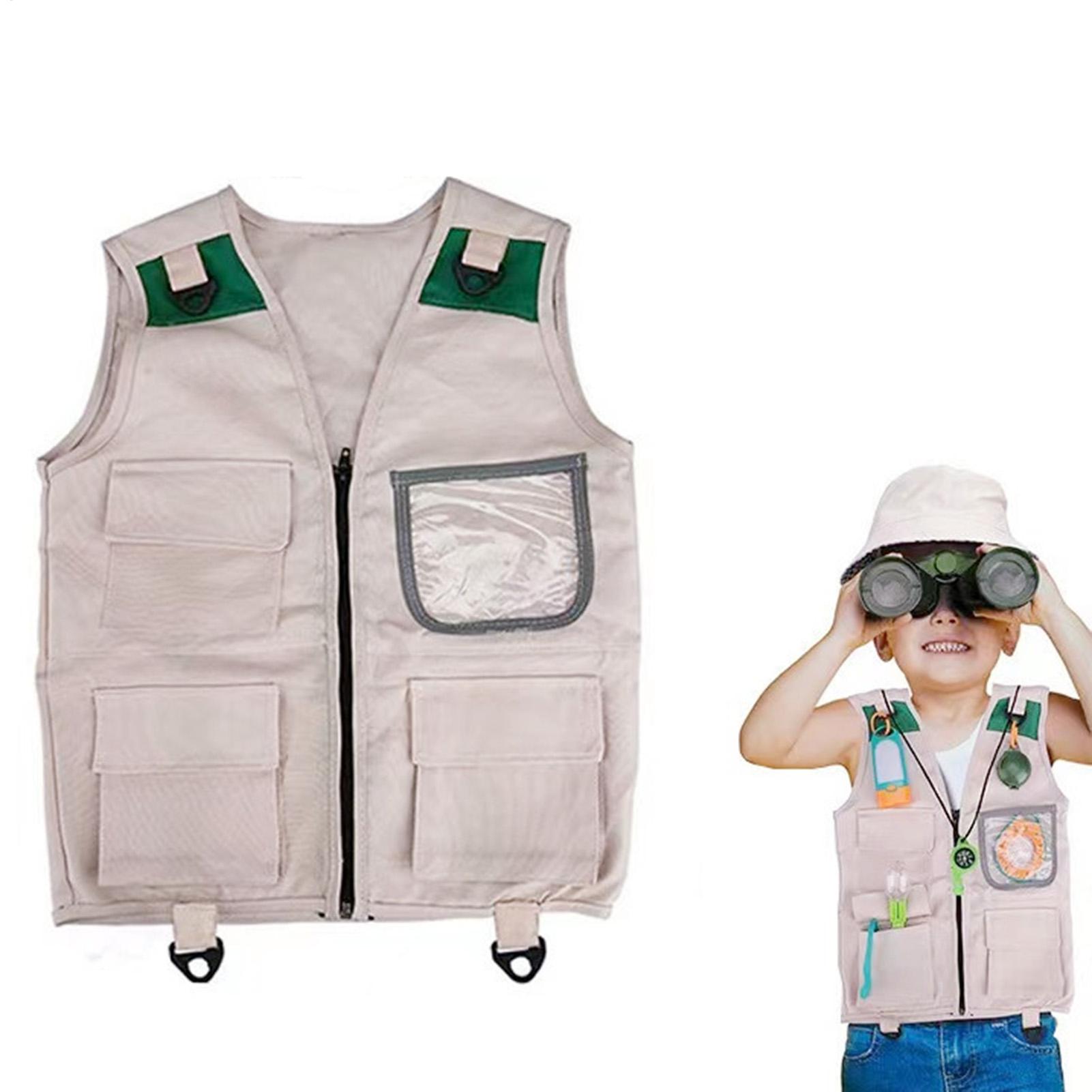 Outdoor Adventure Kids Party - Gilet da Pesca per Bambini, Gilet