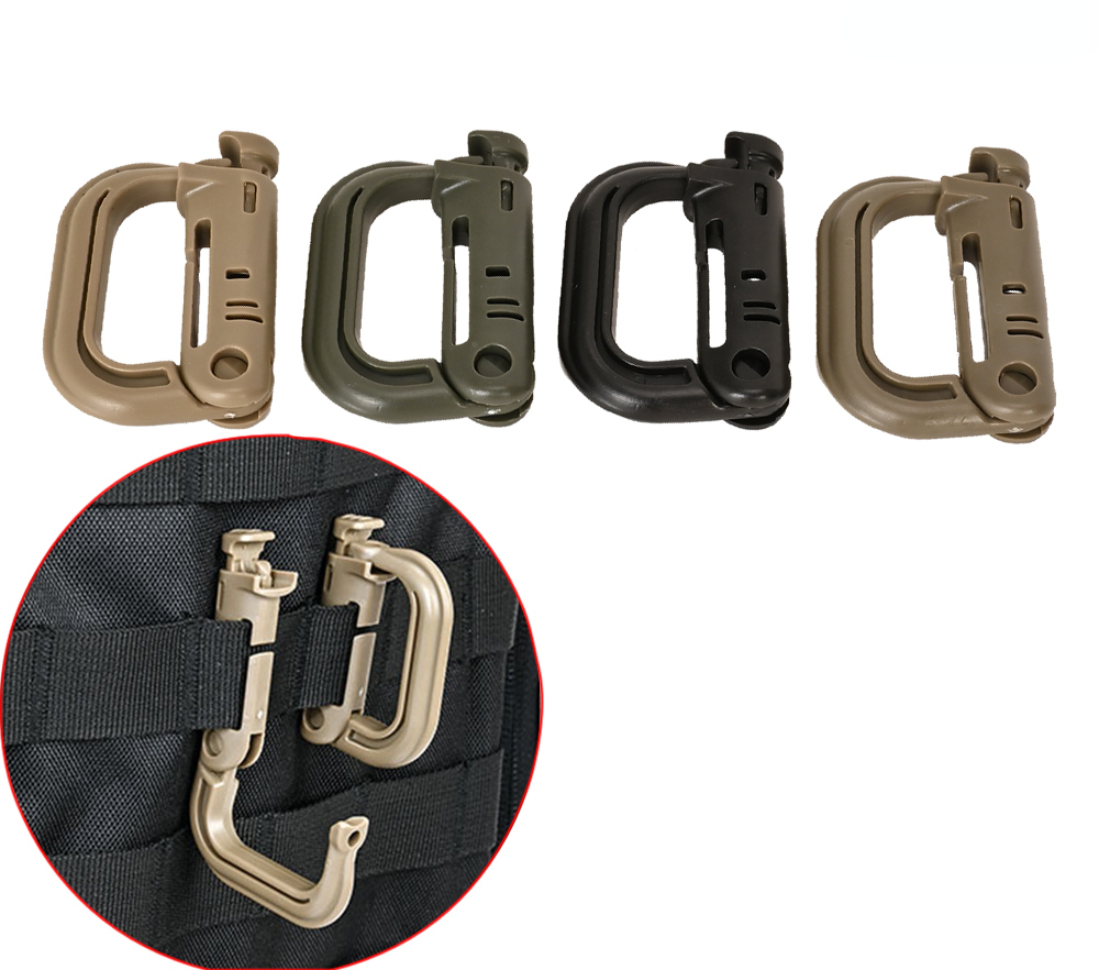 Carabiner Locking D - Anello di bloccaggio tattico D 2