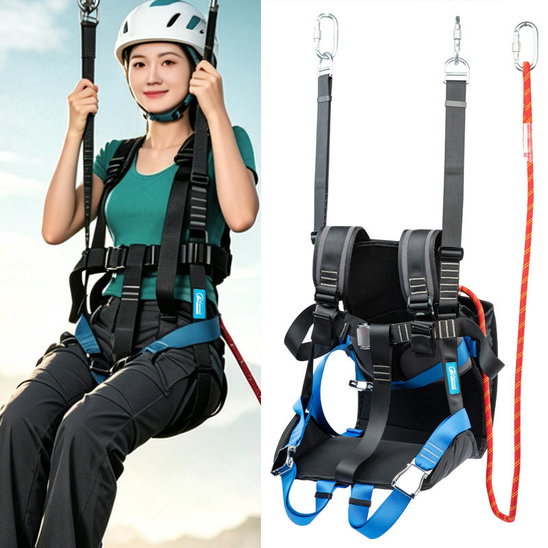 Outdoor Adventure Ziplines & Waterfall Puerto Vallarta - Sedile di sicurezza per zipline ad