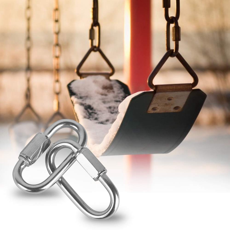 Connettore per catena in accia - Carabiner Locking D recensione e prezzo