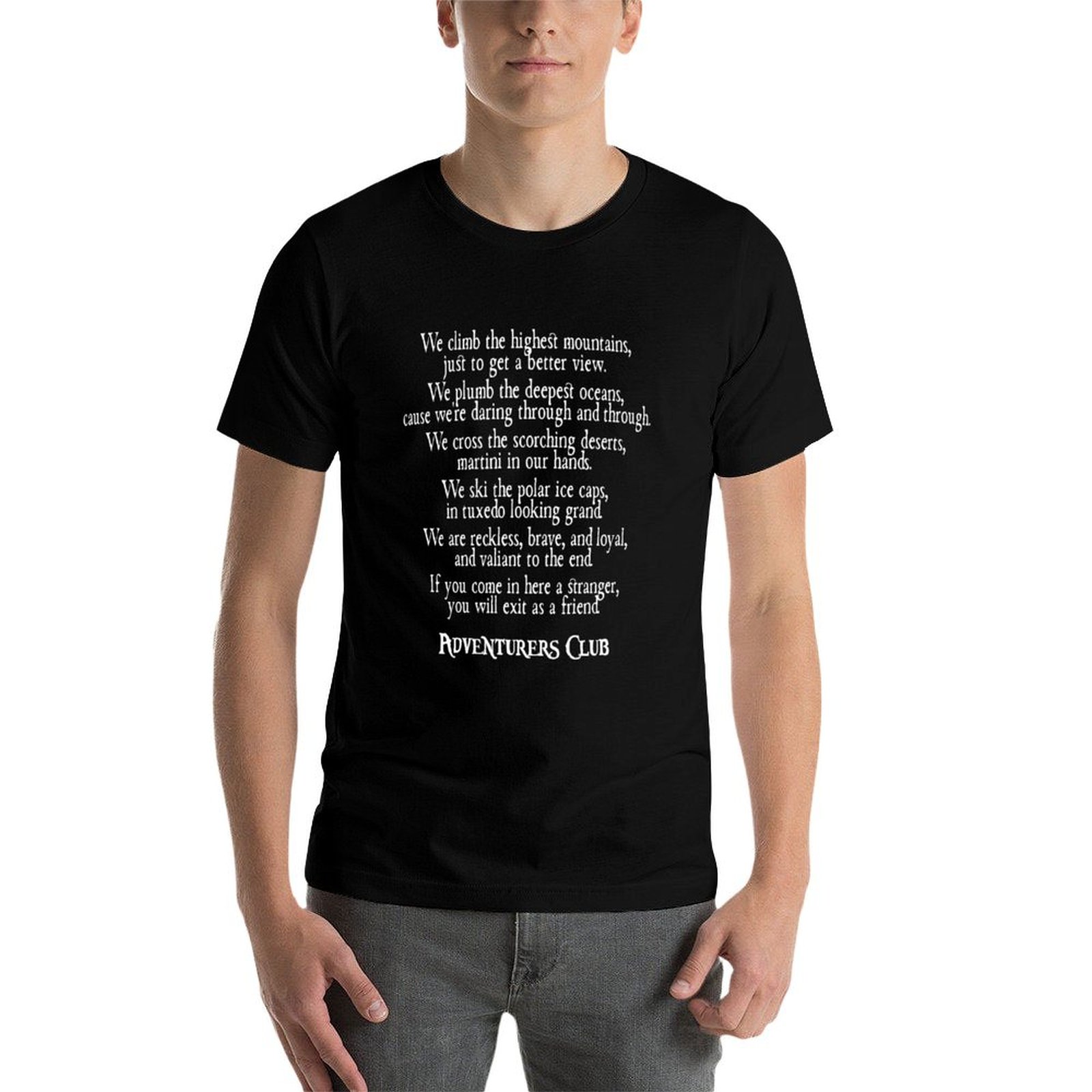 T-shirt dell'Adventurers Club, - Outdoor Adventure Club recensione e prezzo