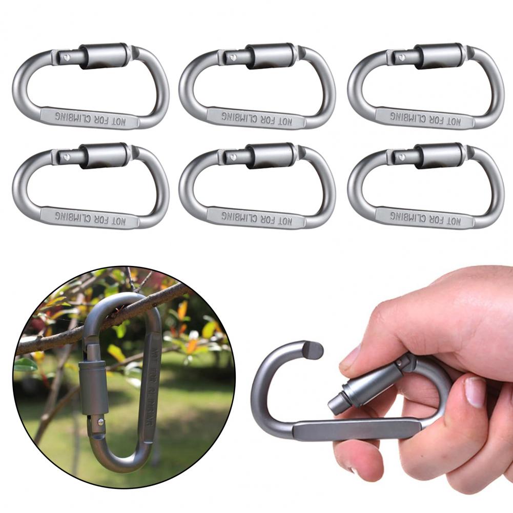 Mini Moschettoni 6 Pezzi Set d - Carabiner Locking D recensione e prezzo