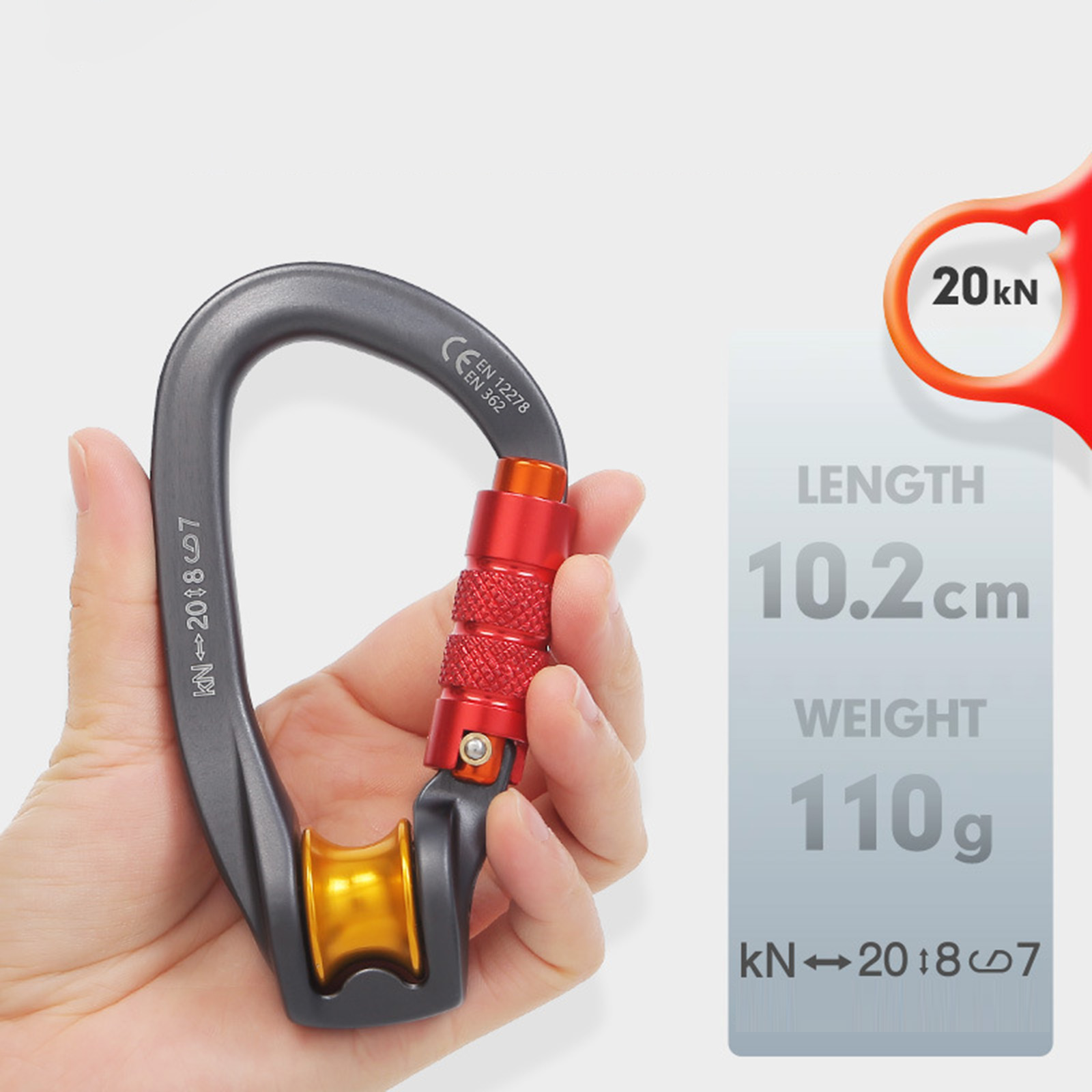 Moschettone Bloccabile per Att - Carabiner Locking D recensione e prezzo