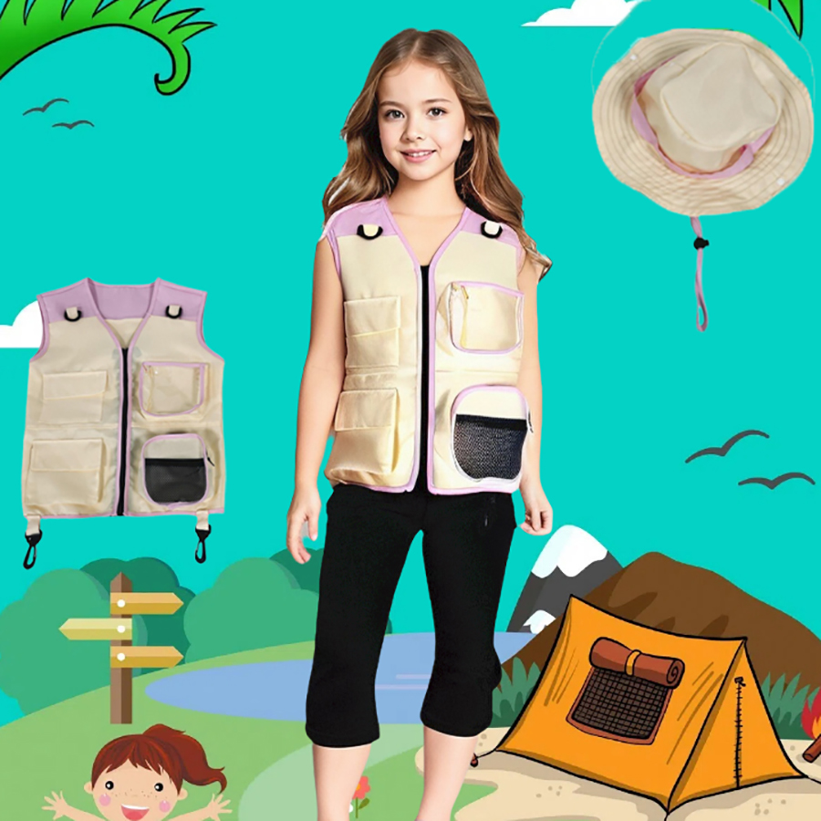Bambini Explorer gilet cappell - Outdoor Adventure Kids Party recensione e prezzo