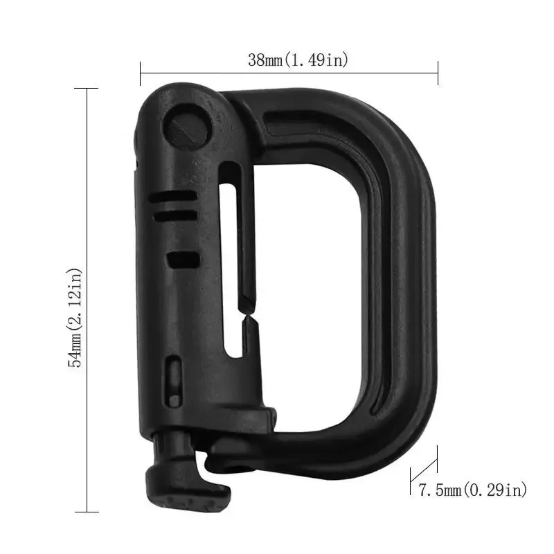 10 pezzi di plastica per ester - Carabiner Locking D recensione e prezzo