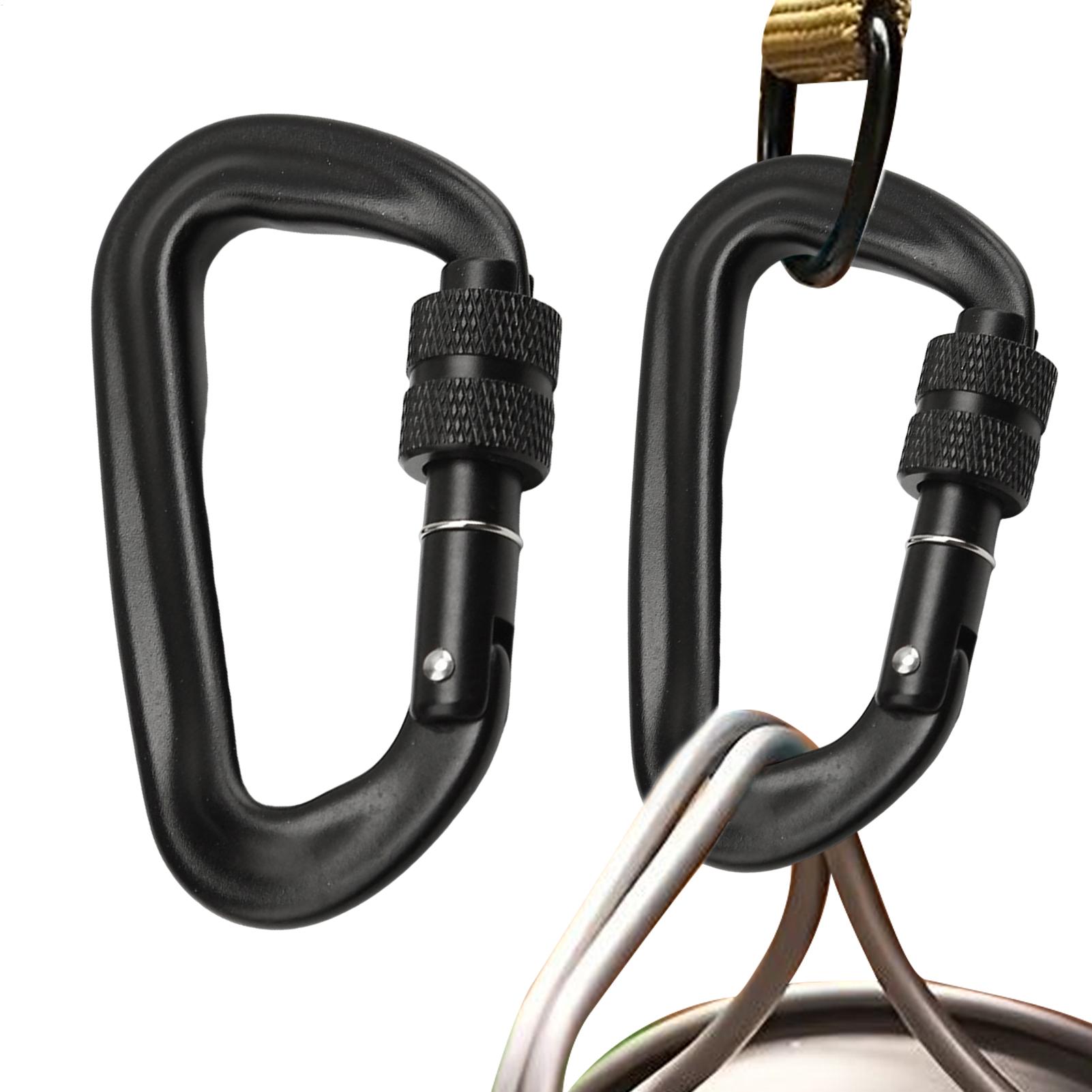 Moschettoni a D con blocco da  - Carabiner Locking D recensione e prezzo