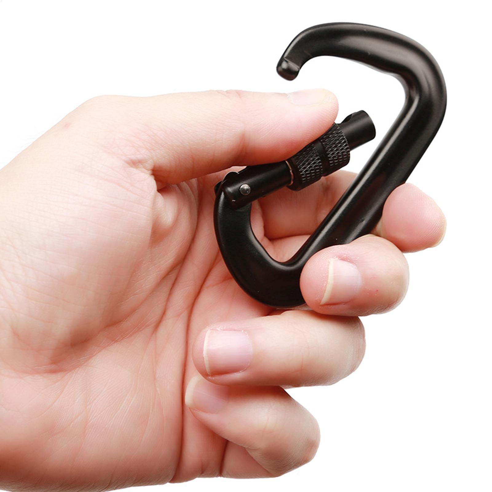 Moschettoni a D con blocco da  - Carabiner Locking D recensione e prezzo