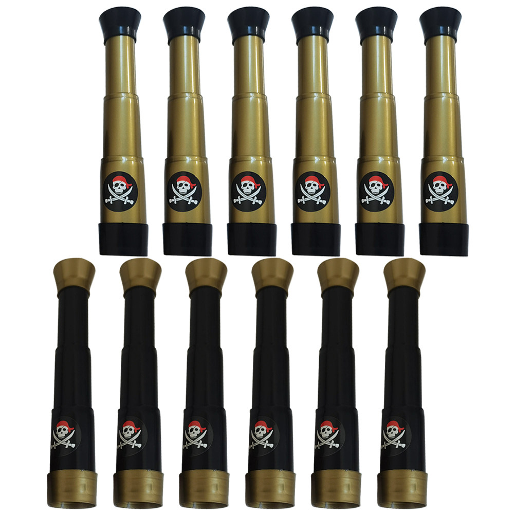 Set di 12 Telescopi da Pirata  - Outdoor Adventure Kids Party recensione e prezzo