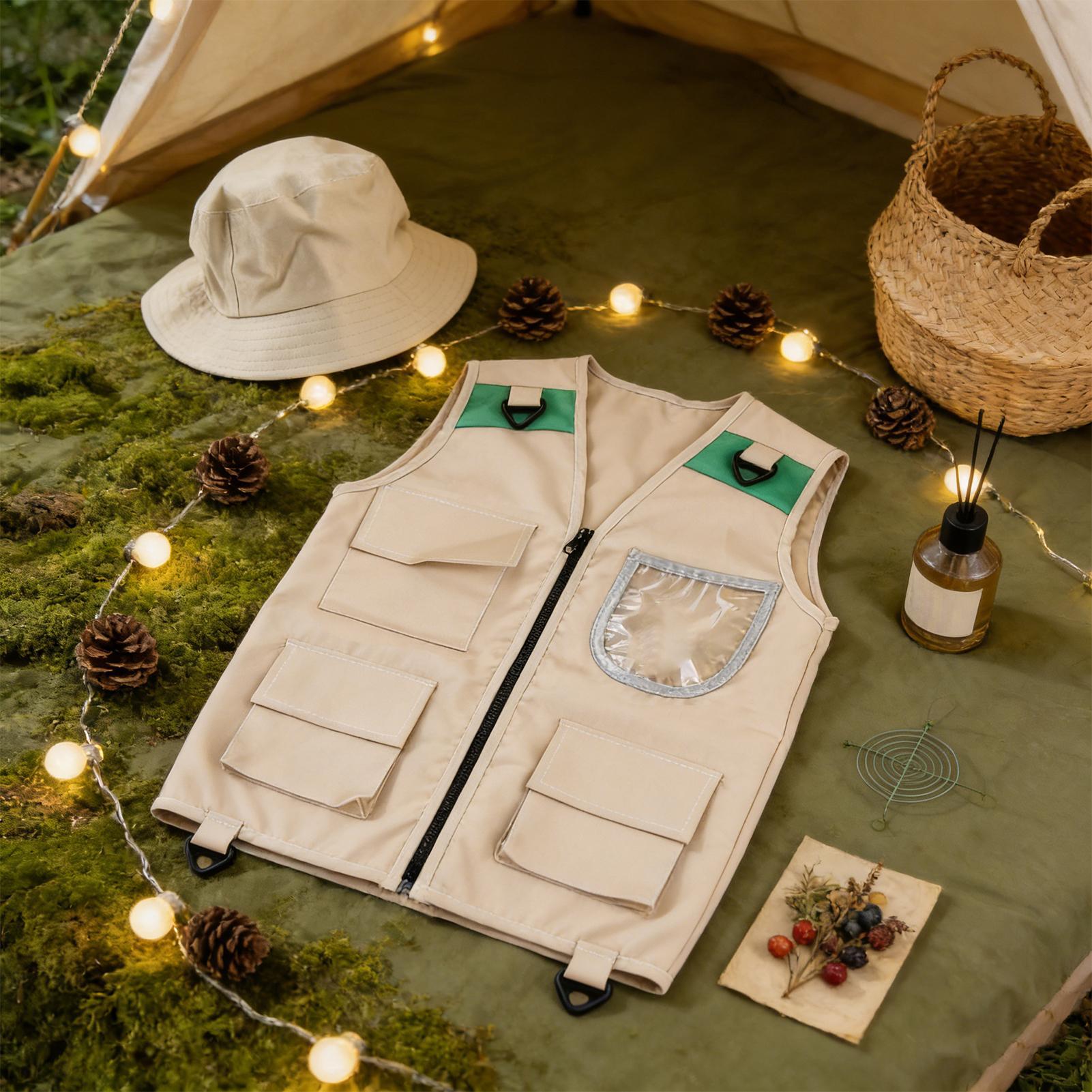 Gilet e Cappello per Costume d - Outdoor Adventure Kids Party recensione e prezzo