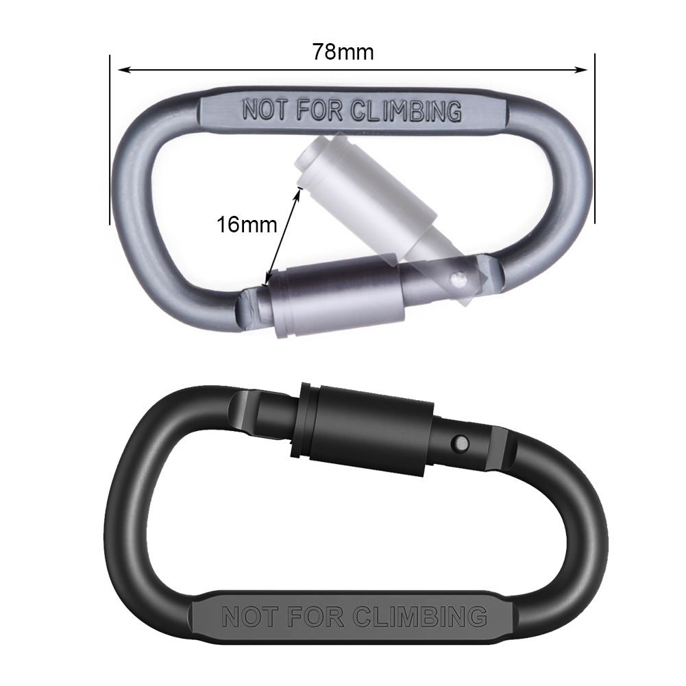 Moschettone con Anello a D Mul - Carabiner Locking D recensione e prezzo
