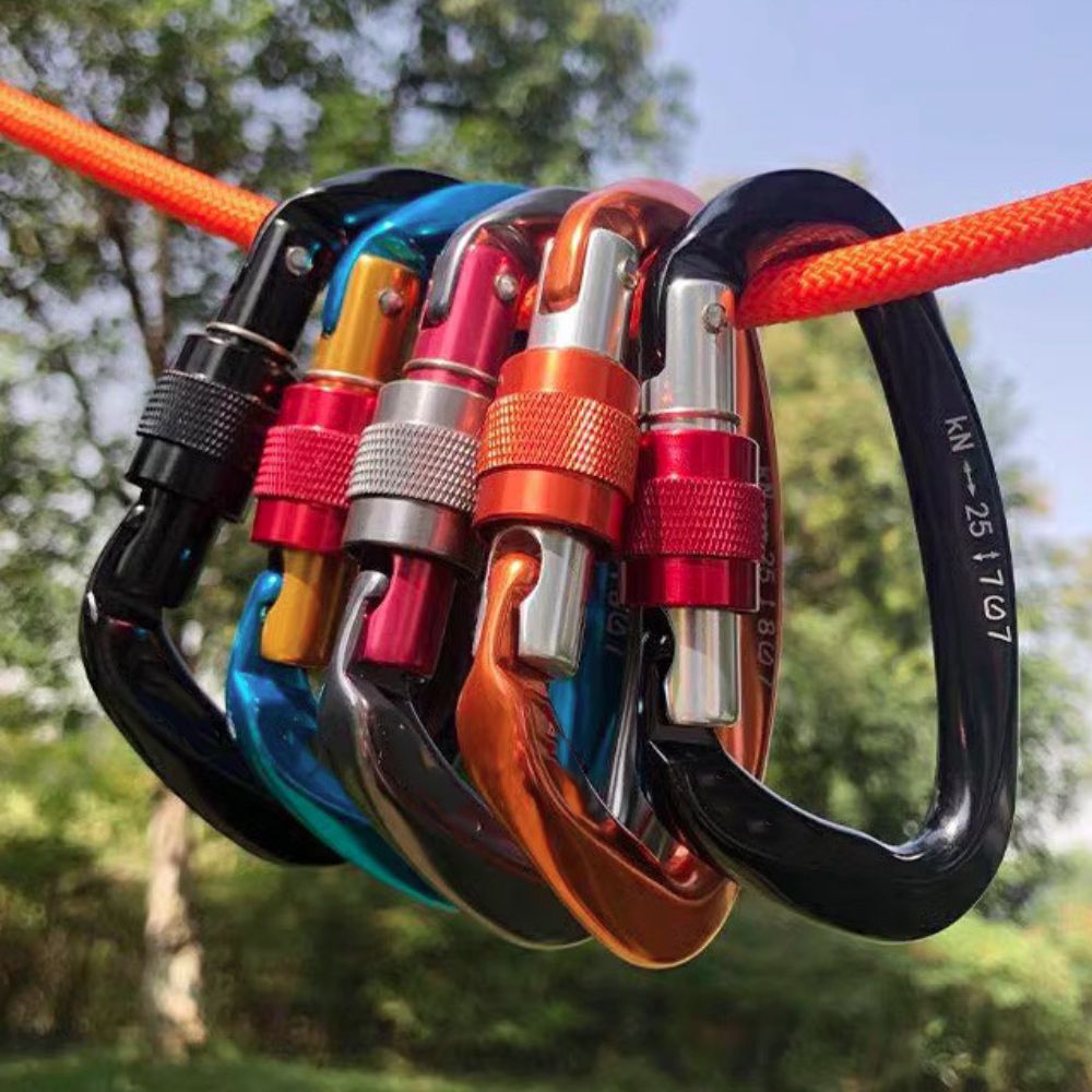 Moschettone da arrampicata a f - Carabiner Locking D recensione e prezzo