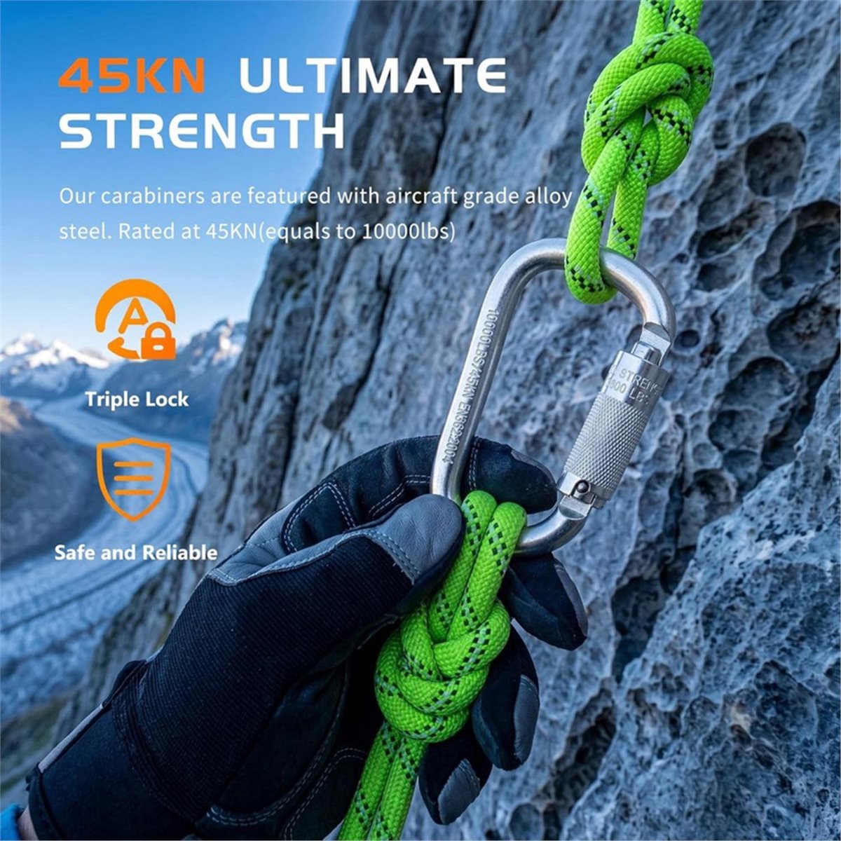 (A99Z) Moschettone Autobloccan - Carabiner Locking D recensione e prezzo