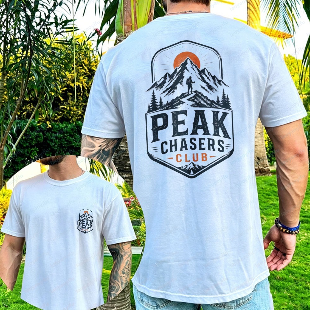 Maglietta Peak Chasers Club, T - Outdoor Adventure Club recensione e prezzo