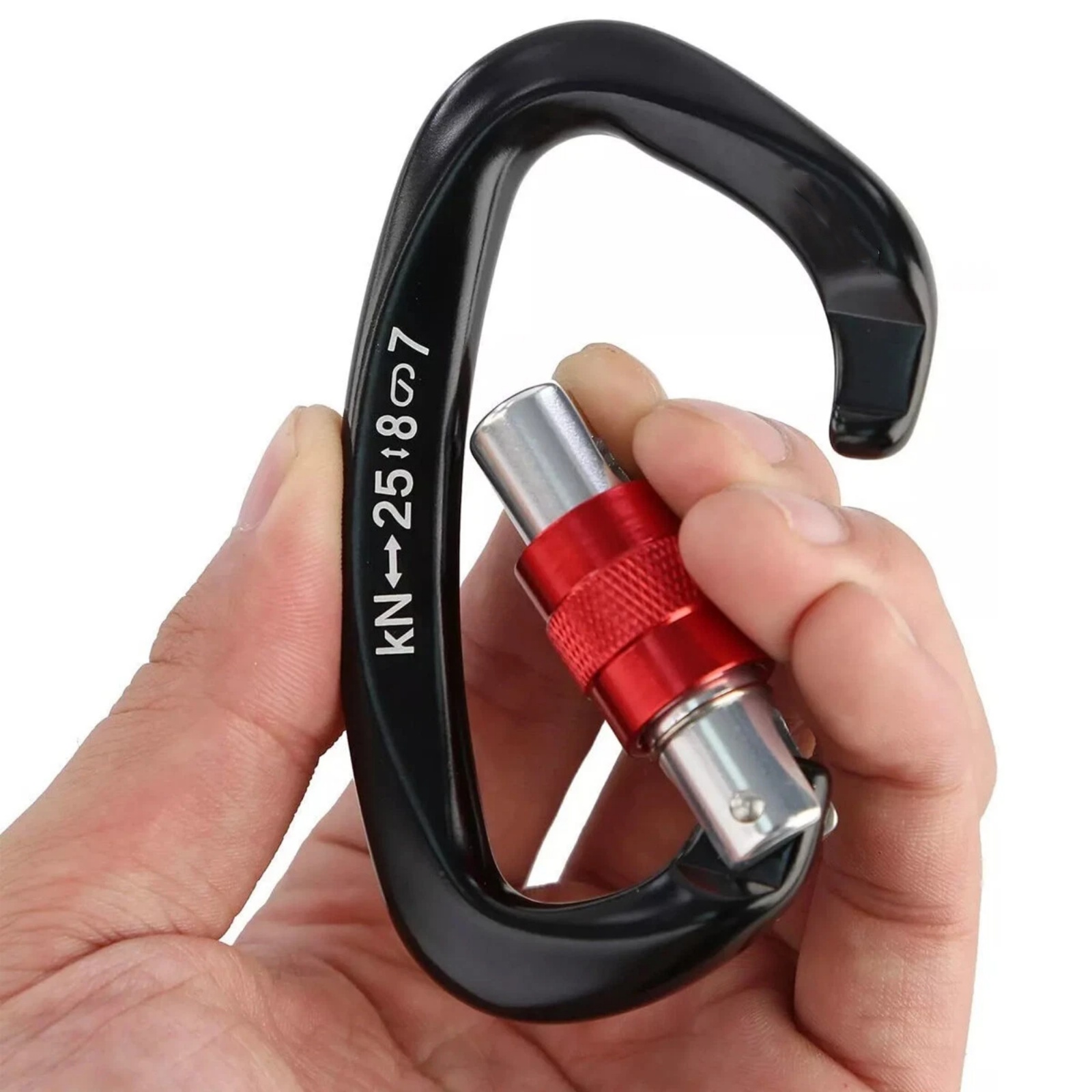 5 pz/set 25KN a Forma di D Mos - Carabiner Locking D recensione e prezzo