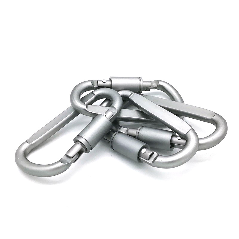 6 pezzi moschettone in allumin - Carabiner Locking D recensione e prezzo