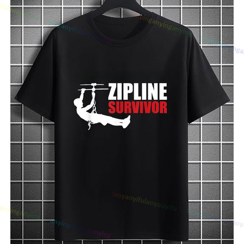 Divertente maglietta grafica A - Outdoor Adventure Ziplines & Waterfall Puerto Vallarta recensione e prezzo