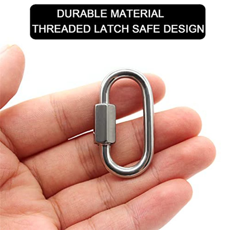 ABJS Set da 12 Moschettoni a S - Carabiner Locking D recensione e prezzo