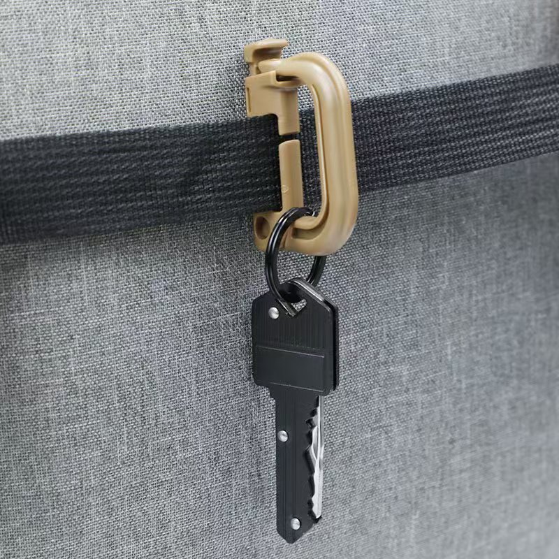 Moschettone tattico con anello - Carabiner Locking D recensione e prezzo