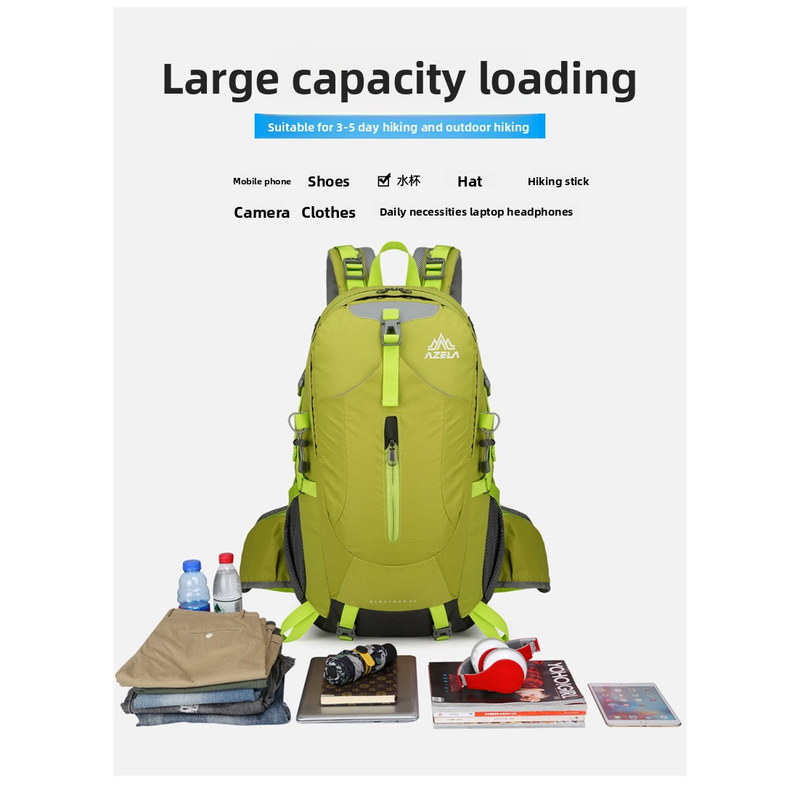 Zaino da trekking AZELA 36-55L - Outdoor Adventure Backpack recensione e prezzo